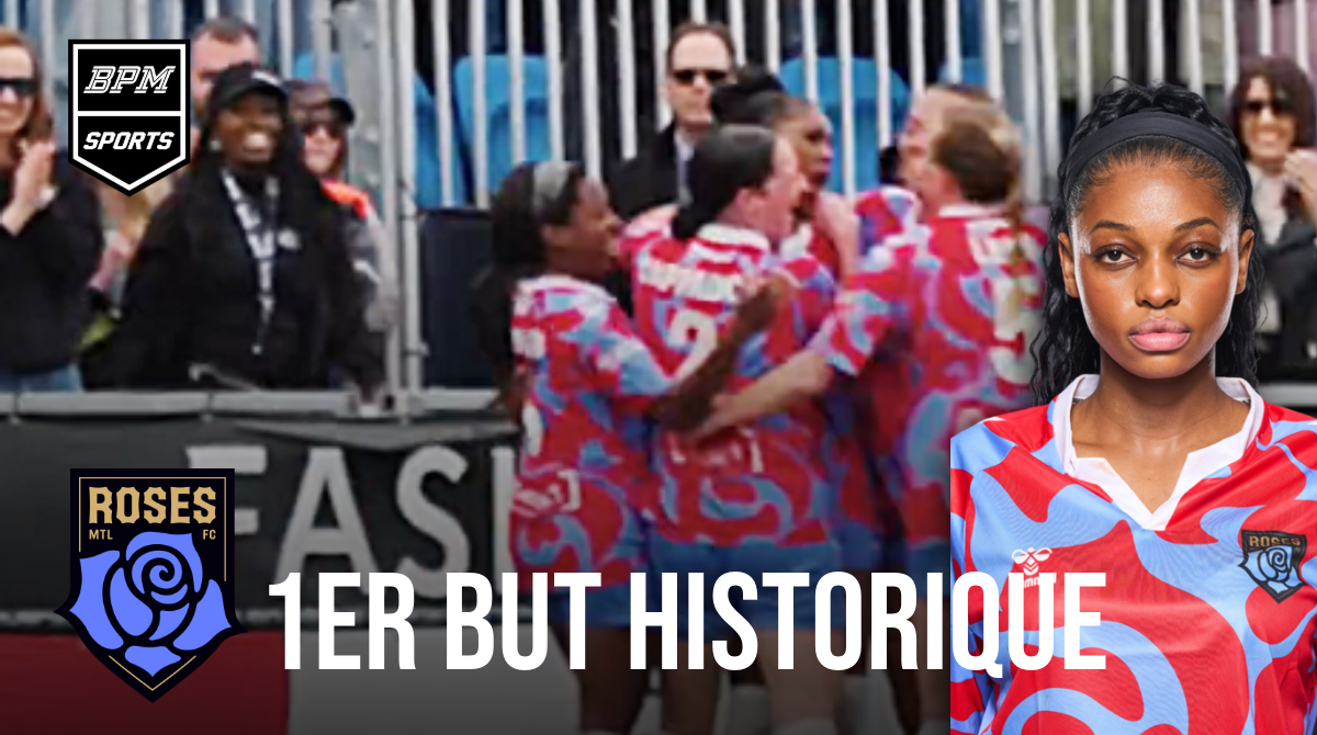 1er but historique pour les Roses de Montréal